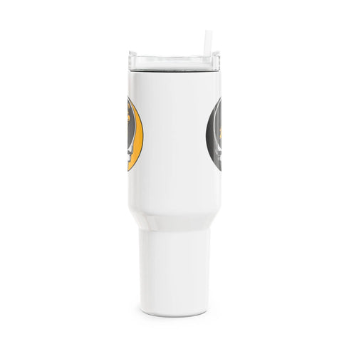 Grateful Dead - University of Iowa Stealie "Fat Man" Tumbler, Double Insulated 40oz Travel Mug - StealieShop