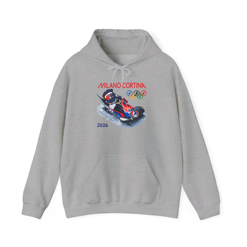 "Bobsleddin' Jerry' 2026 Milano Cortina Olympics Unisex Heavy Blend Grateful Dead Hoodie