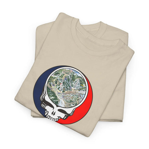 Beaver Creek Trail Map Stealie Grateful Dead T-Shirt