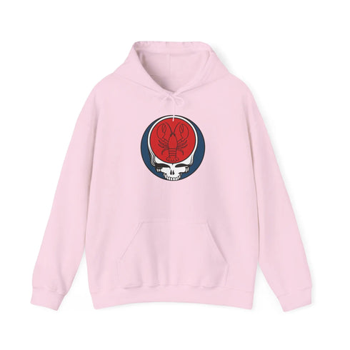 Grateful Dead - Steal Your Lobster Stealie Grateful Dead Hooded Sweatshirt - StealieShop