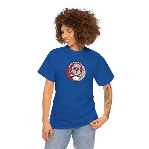 Tampa Bay Bucaneers Grateful Dead Steal Your Face T-Shirt Printify