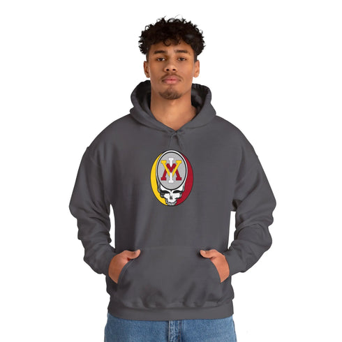 Virginia Military Institute Grateful Dead Steal Your Face Unisex Hoodie - StealieShop