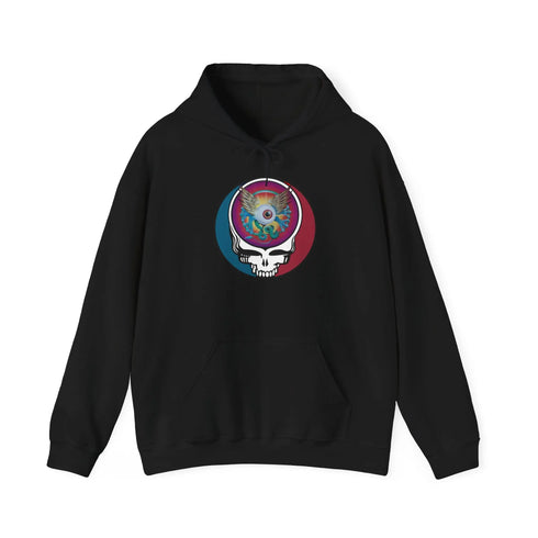 Flying Eyeball Stealie Grateful Dead Hoodie