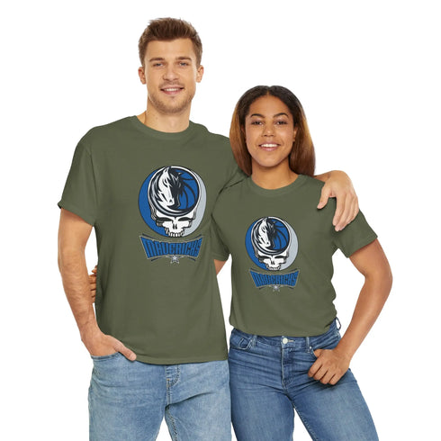 Dallas Mavericks Grateful Dead Tee StealieShop