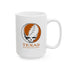 Grateful Dead - Texas Stealie Ceramic Coffee Mug - StealieShop
