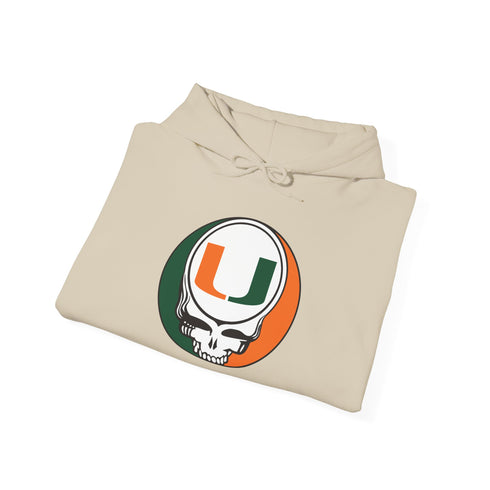 University of Miami Grateful Dead Unisex Heavy Blend Hoodie