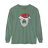 Grateful Dead - Santa Jerry Vineyard Collection Garment-dyed Long Sleeve T-Shirt - StealieShop