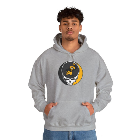 University of Iowa Grateful Dead Unisex Heavy Blend Hoodie - Hooded Sweatshirt StealieShop