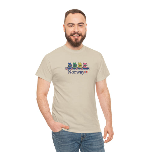Norway World Dancing Bears Unisex Grateful Dead T-Shirt