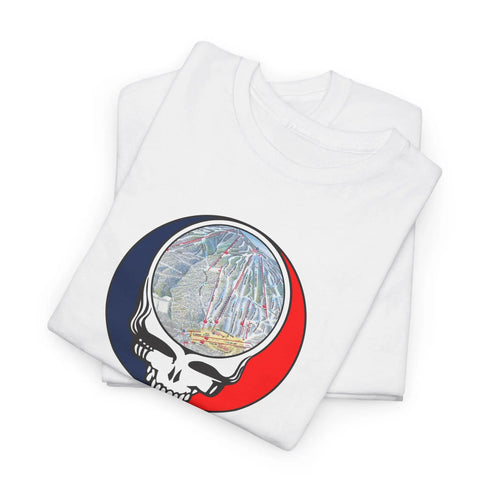 Okemo Trail Map Stealie Grateful Dead T-Shirt