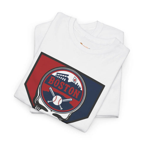 Grateful Dead - Home Run Collection: Boston Edition Grateful Dead Steal Your Face T-Shirt - StealieShop