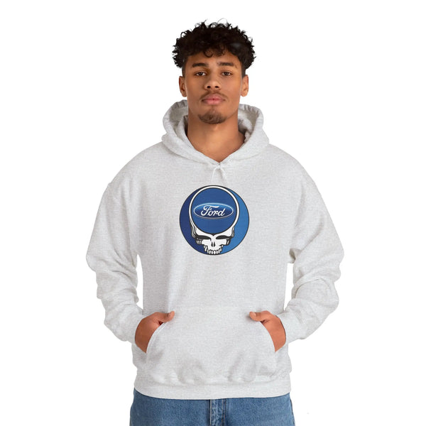 Ford Steal Your Face Grateful Dead Unisex Hoodie StealieShop