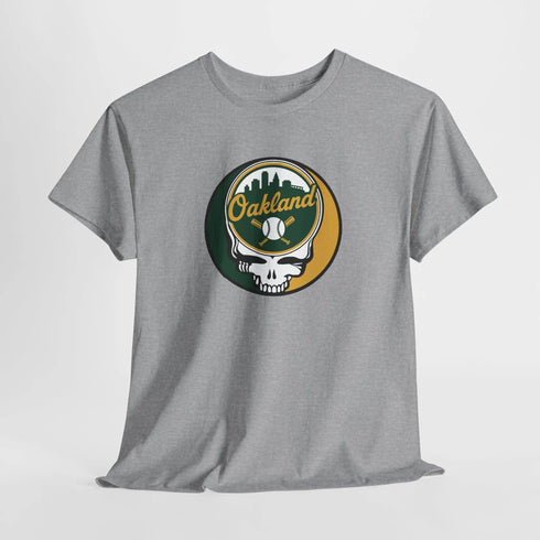 Grateful Dead - Oakland A's Grateful Dead T-Shirt - MLB - Athletics - StealieShop