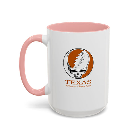 Grateful Dead - University of Texas Grateful Dead Stealie Coffee Mug (11oz or 15oz) - StealieShop