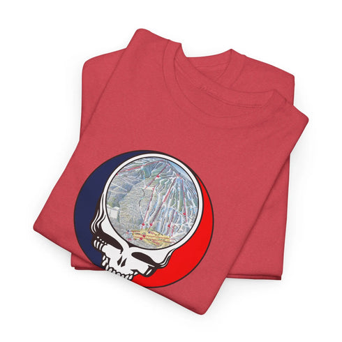 Okemo Trail Map Stealie Grateful Dead T-Shirt