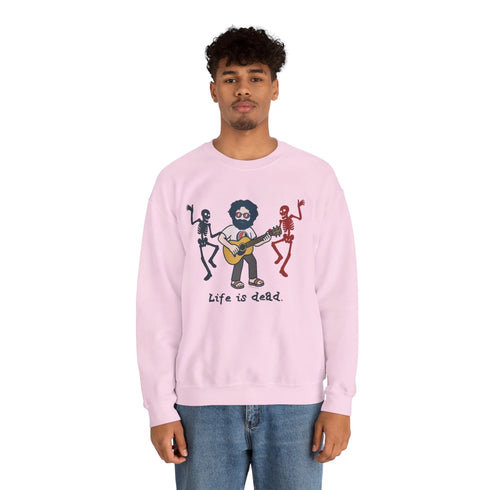 Grateful Dead - Jarry's Jammin' | Life is dead. Crewneck Sweatshirt - StealieShop