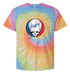Los Angeles Dodgers Stealie Tie-Dye Grateful Dead T-Shirt