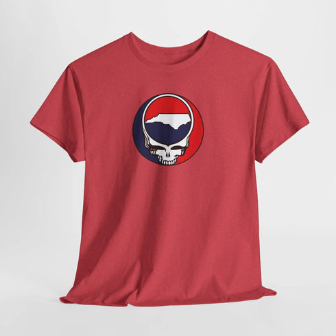 North Carolina Map Stealie Grateful Dead T-Shirt