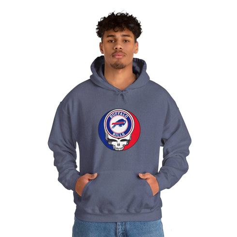 Buffalo Bills Grateful Dead Unisex Hoodie StealieShop