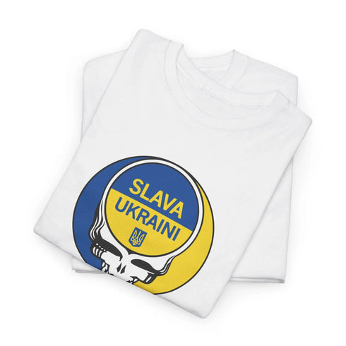 Grateful Dead - Slava Ukraini Stealie Grateful Dead T-Shirt - StealieShop