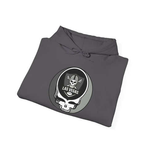 Grateful Dead - Las Vegas Raiders Stealie Grateful Dead Hooded Sweatshirt - NFL - StealieShop