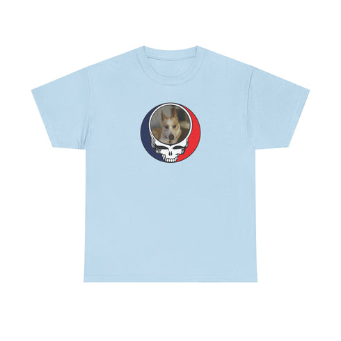 Custom Dog Stealie Unisex Grateful Dead T-Shirt (88)