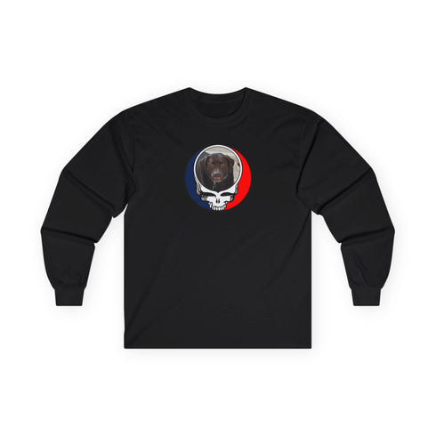 Custom Dog Stealie Grateful Dead Long Sleeve Tee (72)