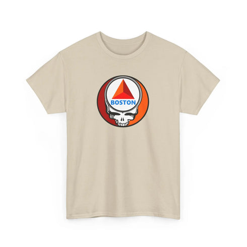 Grateful Dead - The Green Monster Red Sox Citgo Steal Your Face T-Shirt - MLB - StealieShop