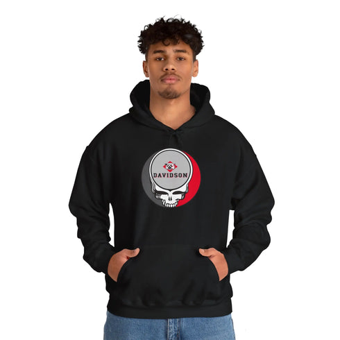 Davidson College Grateful Dead Steal Your Face Unisex Hoodie - StealieShop