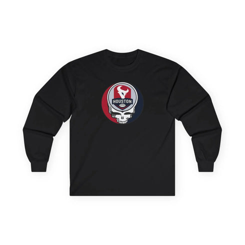 Grateful Dead - Houston Texans Grateful Dead Long Sleeve Tee - NFL - StealieShop