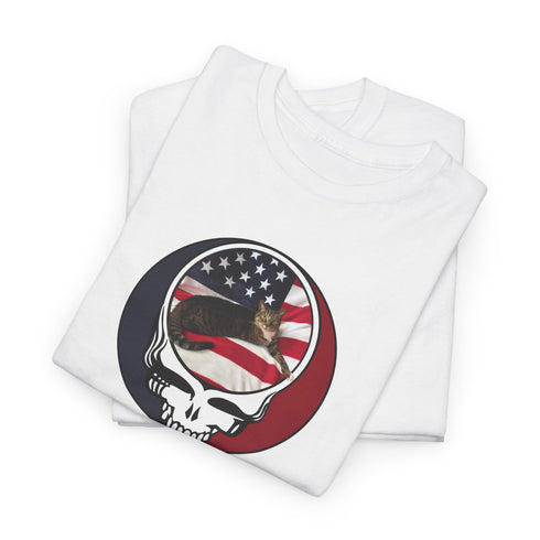 Custom Cat Stealie Grateful Dead T-Shirt (24)