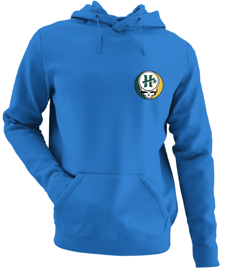 Humboldt State University - Premium Grateful Dead Left Chest Hoodie - Royal
