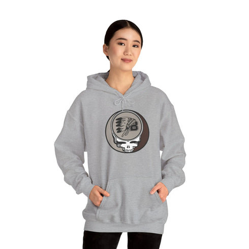 Grateful Dead - St. Bonaventure Throwback Stealie Grateful Dead Unisex Hoodie - StealieShop