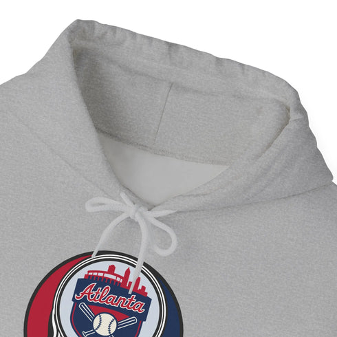 Grateful Dead - Atlanta Braves Grateful Dead Unisex Heavy Blend Hoodie - Hooded Sweatshirt - StealieShop