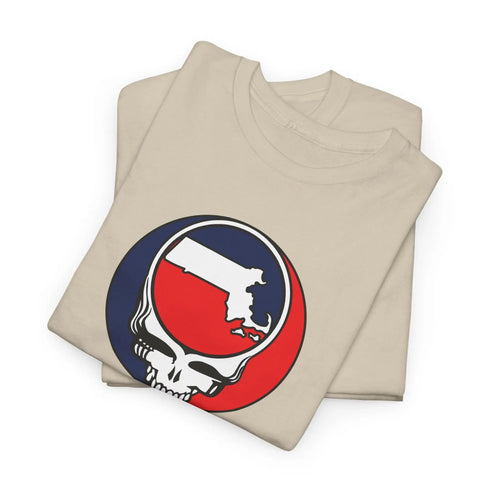 Massachusetts Map Stealie Grateful Dead T-Shirt