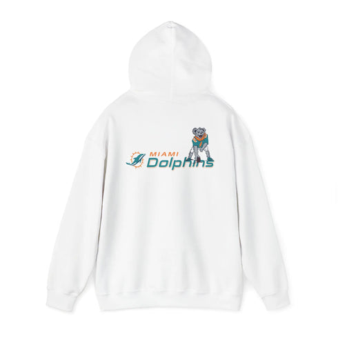 Miami Dolphins Dancing Bear Unisex Hoodie - NFL - StealieShop