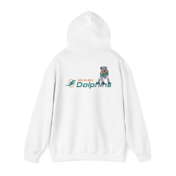 Miami Dolphins Dancing Bear Unisex Hoodie - NFL - StealieShop