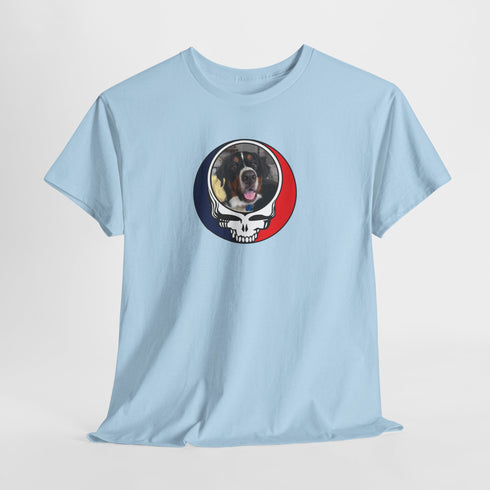 Custom Dog Stealie Unisex Grateful Dead T-Shirt (136)