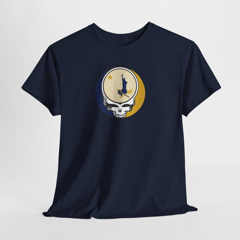 New York "Unofficial" State Flag Stealie Grateful Dead T-Shirt
