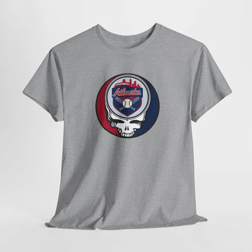 Grateful Dead - Atlanta Braves Grateful Dead Steal Your Face T-Shirt - MLB - StealieShop