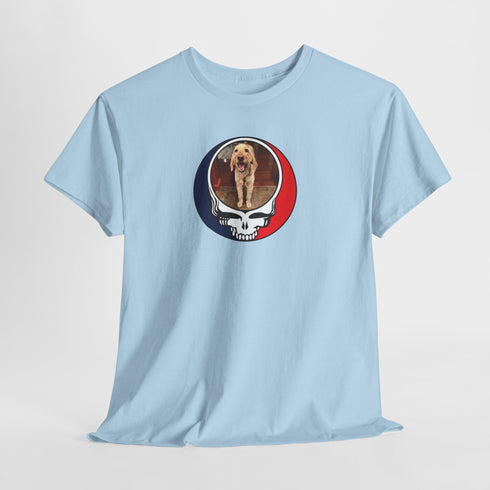 Custom Dog Stealie Unisex Grateful Dead T-Shirt (147)