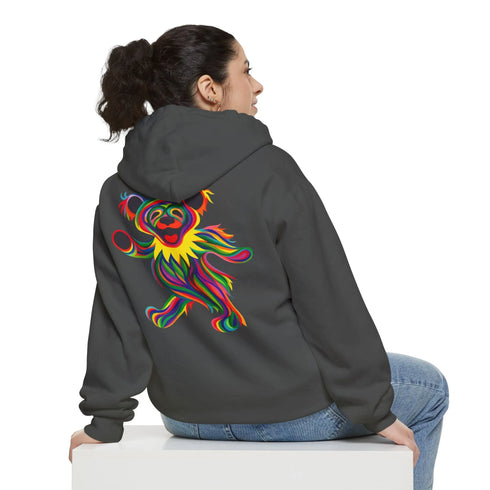 Grateful Dead - Tie-Dye Bear Vineyard Collection Two-Sided Unisex Garment-Dyed Hoodie - StealieShop