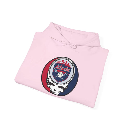 Grateful Dead - Atlanta Braves Grateful Dead Unisex Heavy Blend Hoodie - Hooded Sweatshirt - StealieShop