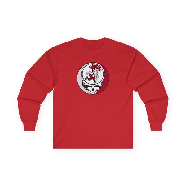 UMASS Amherst Minuteman Ultra Cotton Long Sleeve Long Sleeve T-Shirt