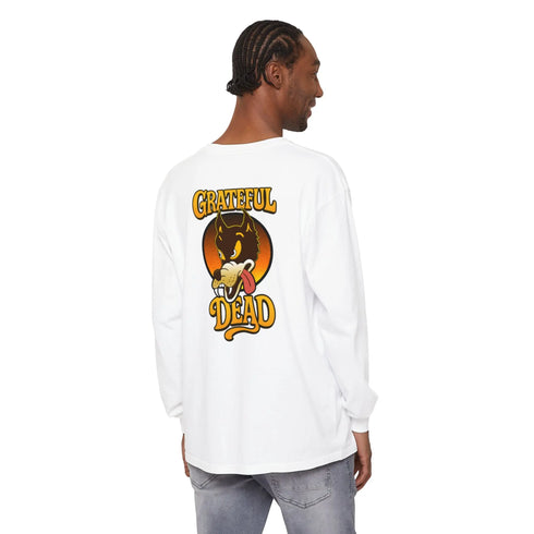 Grateful Dead - The Wolf Vineyard Collection Garment-Dyed Long Sleeve T-Shirt - StealieShop