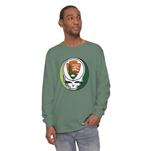 Grateful Dead - National Park Service Vineyard Collection Garment-Dyed Long Sleeve - StealieShop