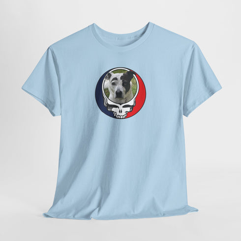 Custom Dog Stealie Unisex Grateful Dead T-Shirt (62)