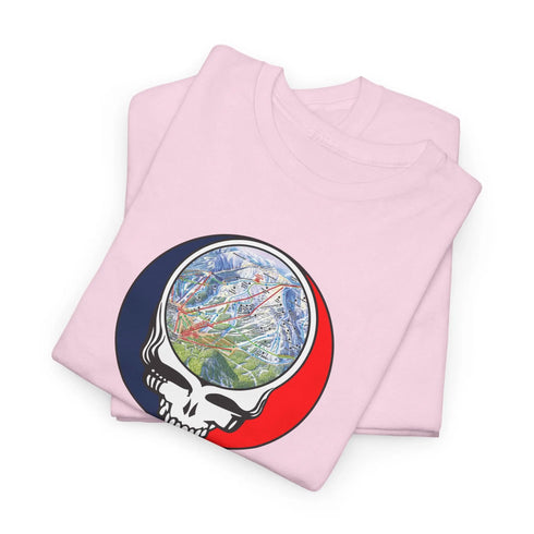 Whitefish Trail Map Stealie Grateful Dead T-Shirt