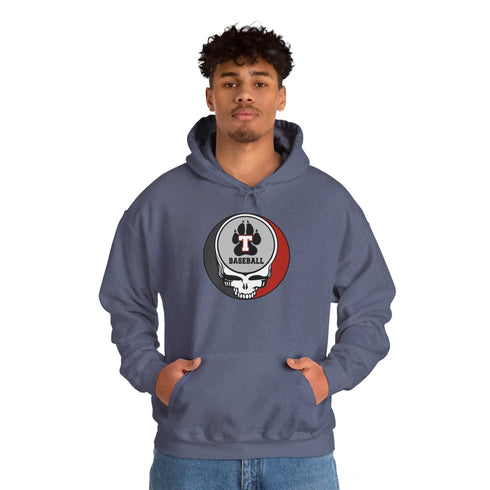 Thomas College Baseball Grateful Dead Unisex Heavy Blend Hoodie StealieShop