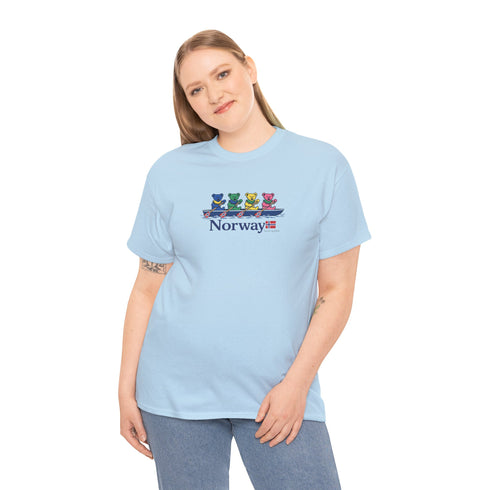 Norway World Dancing Bears Unisex Grateful Dead T-Shirt